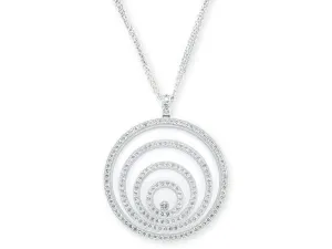 Chopard 'Happy Spirit' Diamond Pendant in 18K White Gold