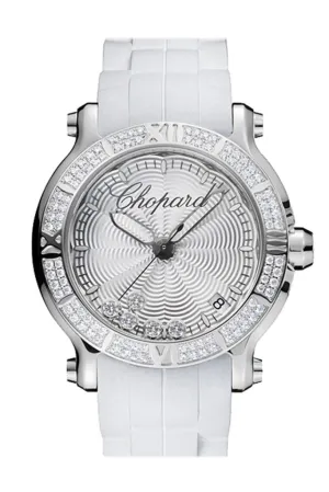 Chopard Happy Sport Round Quartz 36mm Ladies Watch 278551-3003