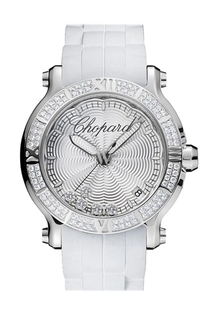 Chopard Happy Sport Round Quartz 36mm Ladies Watch 278551-3003