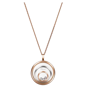 Happy Spirit Rose Gold Pendant & Necklace
