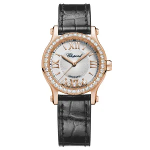 Happy Sport 18K Rose Gold Automatic 30mm
