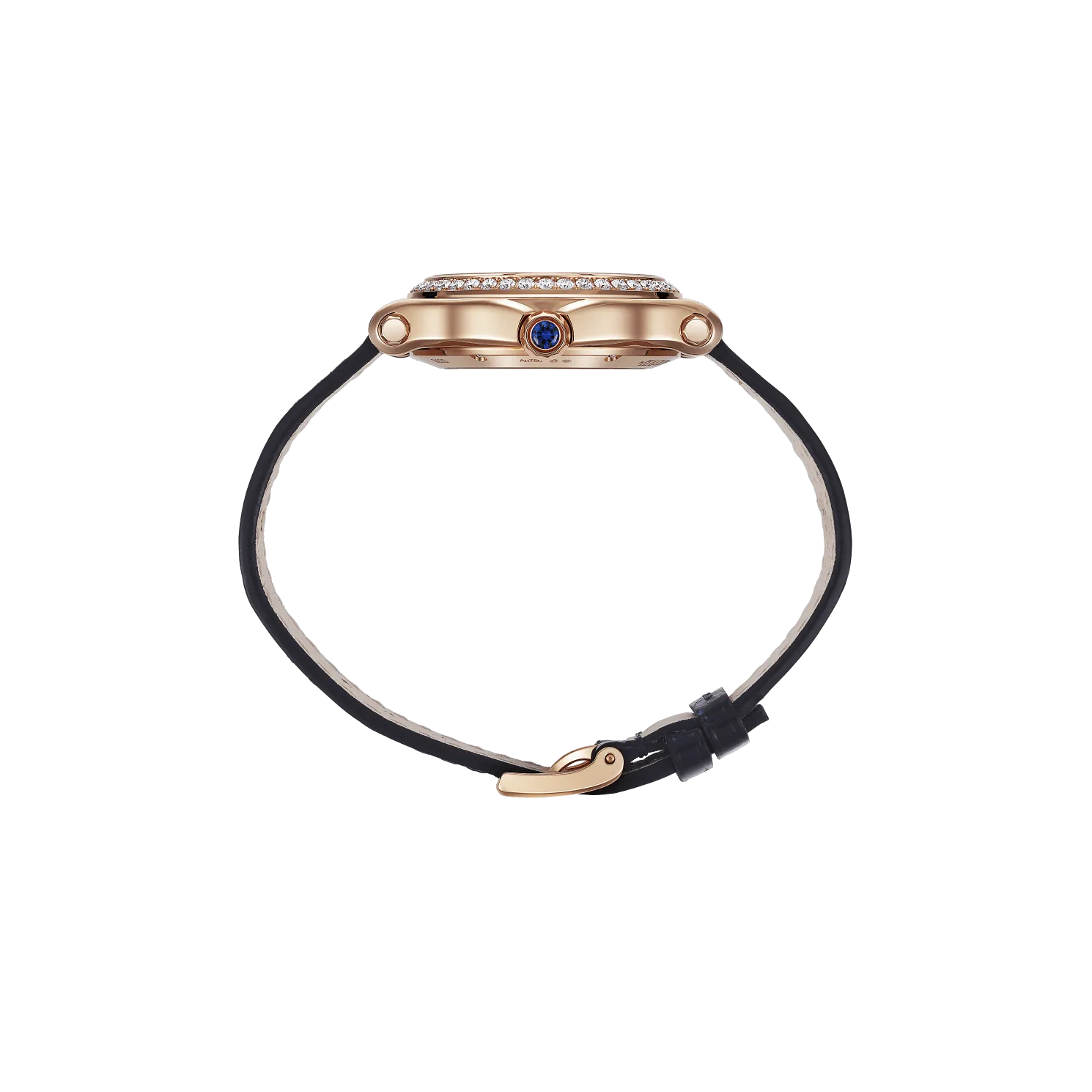 Happy Sport 33mm Automatic 18K Rose Gold Diamond