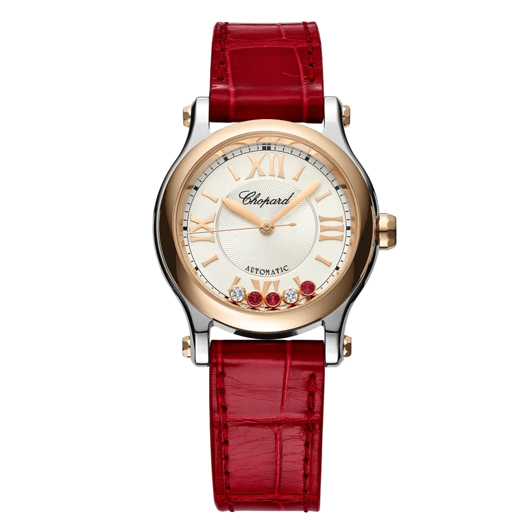 Happy Sport 33mm Automatic Diamond and Rubies